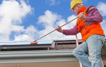 Wardhill soft wash roof cleaning